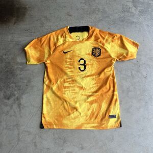 Nike Netherlands 2023 Stadium Home Orange Jersey Men's XL